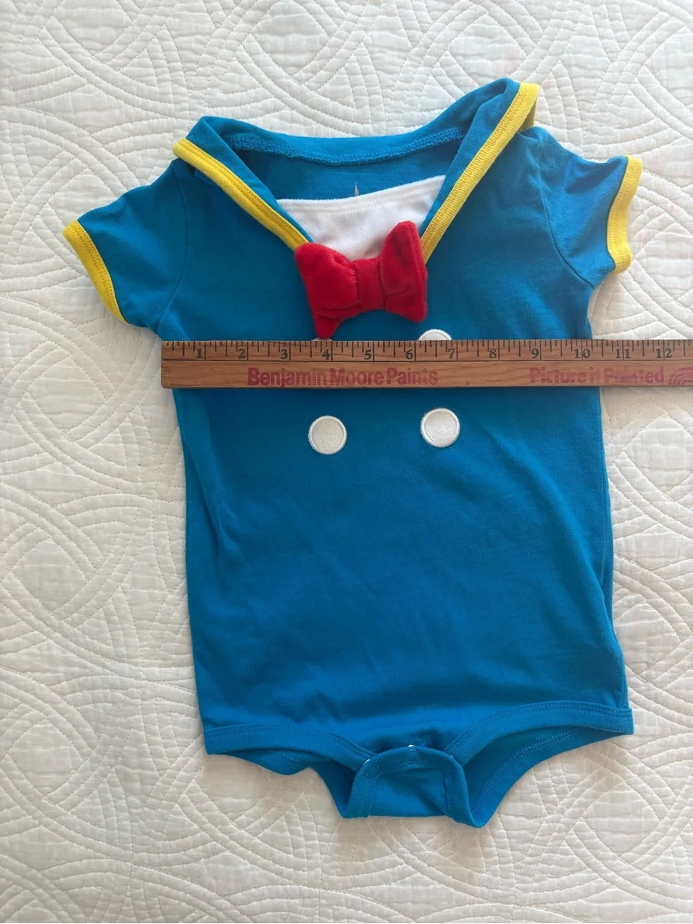 Disney Donald Duck Cotton Onesie 18 Months